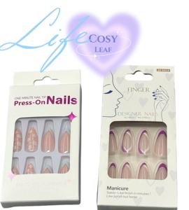 <span class=keywords><strong>Ongles</strong></span> <span class=keywords><strong>à</strong></span> Presser en Gros Bon Marché, <span class=keywords><strong>de</strong></span> Haute <span class=keywords><strong>Qualité</strong></span>, Taille Moyenne, Forme Cercueil, Motif Cœur Perle, French Manucure, <span class=keywords><strong>Faux</strong></span> <span class=keywords><strong>Ongles</strong></span> en Acrylique - Product Image 5