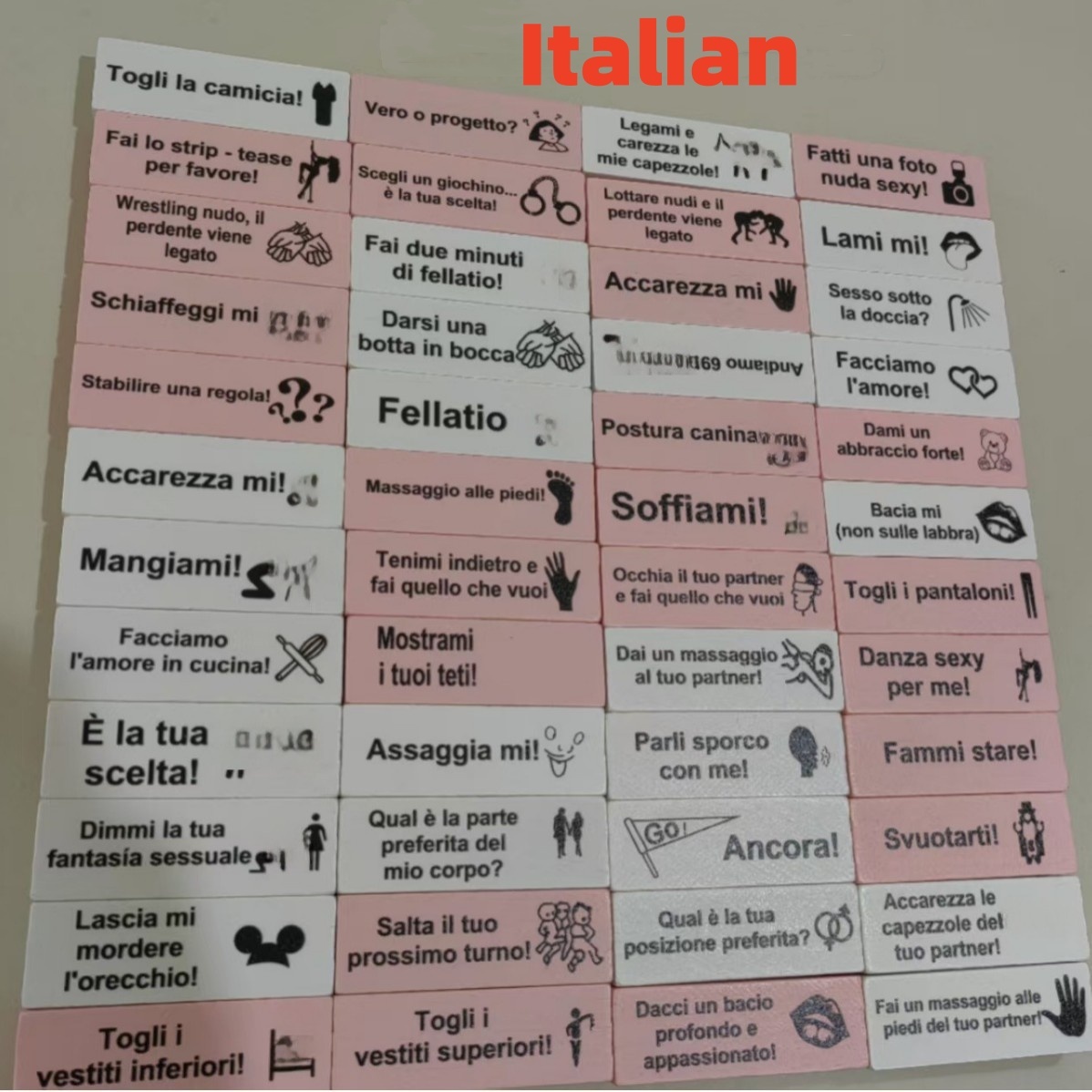 rose en italien