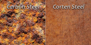 Paravents en acier Corten antique - Résistants aux intempéries, imperméables, utilisation intérieure/extérieure, taille personnalisable pour la décoration de la maison et du jardin - Product Image 5