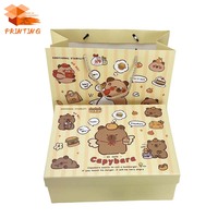 Boîtes d'emballage en carton pour petits animaux de dessin animé en gros, avec logo personnalisé, cadeau pour la Journée des enfants, diverses options, livraison rapide