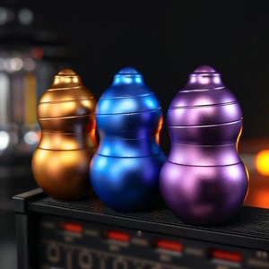 Juguete interactivo de descompresión transfronterizo de aleación de circonio Xuantian <span class=keywords><strong>Ding</strong></span> <span class=keywords><strong>Ding</strong></span> Gourd, giroscopio de dedo EDC - Product Image 1