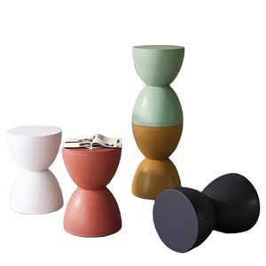 Vente chaude moderne <span class=keywords><strong>pas</strong></span> <span class=keywords><strong>cher</strong></span> PP tabouret <span class=keywords><strong>pas</strong></span> <span class=keywords><strong>cher</strong></span> rond tabouret en plastique - Product Image 1