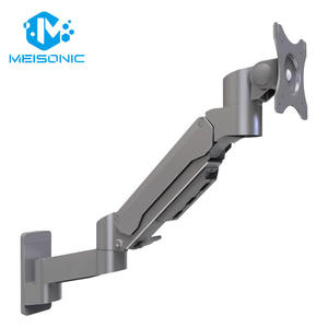 Supporti per Monitor Articolati di Grado Industriale T9-GA02-W da 32 Pollici, Regolabili in Altezza, in Lega di Alluminio per Postazioni Infermieristiche - Product Image 4