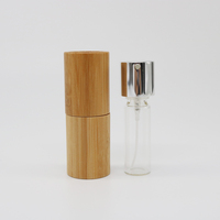 Nouvelle Arrivée 8ml 10ml 15ml 20ml Bouteille De Luxe En Bambou Rechargeable Vaporisateur De Parfum Atomiseur