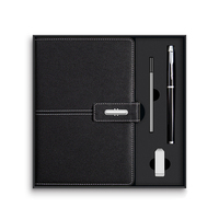 2024 coffret cadeau d'affaires de luxe Promotion d'entreprise A5 cahier et stylo présent pour un usage professionnel