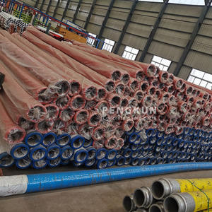 Camion pompe à béton DN125 * 3m 5.5 "résistant à l'usure double paroi soudé livraison tuyau de réduction tuyau de pompe à béton - Product Image 2