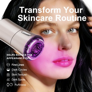 3 Modes Vacuum Cupping Massage Device Face Neck Skin Lifting & Tightening Beauty Instrument RED PURPLE GREEN Color - Product Image 2