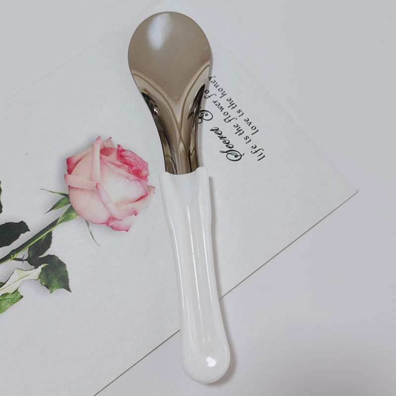 ジェラート スパチュラ ステンレススチール (ホワイト) 食品