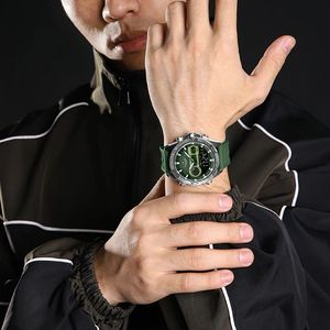 Nouvelle montre Naviforce 9223 pour homme, bracelet en acier inoxydable, style business sport, aiguilles lumineuses, chronographe quartz 30 mm, 30 mètres. - Product Image 4