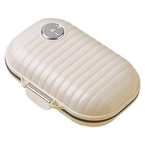 Portable Aluminum Pill Box Mini Medicine Dispensing <b>Container</b> PP Plastic for Three Meals Day Seven Days Week Mini Pills Storage - Product Image 5