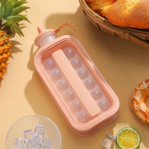 MU <b>Hot</b> Selling Plastic Ice Cube Bottle Ice-making Bottle Spherical <b>Cold</b> Snow Cube Trays 17 Ice Cube Bottle - Product Image 4