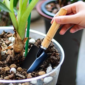 Draagbare Tweetandige Vork Voor Grondversoepeling Planten Bloemen Groenten Doe-Het-Zelf Tuingereedschap Inclusief Schoppen Handmatige Kracht - Product Image 4