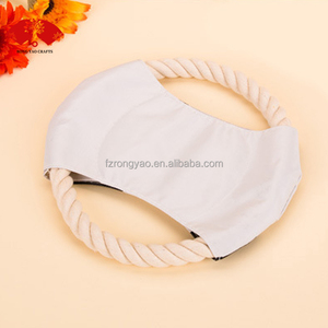 Juguetes Voladores para Perros <span class=keywords><strong>de</strong></span> Tela Resistente con Logotipo Personalizado Promocional <span class=keywords><strong>de</strong></span> Alta Calidad 2026, Cuerda <span class=keywords><strong>de</strong></span> Algodón Tejida, Tamaño Pequeño - Product Image 3