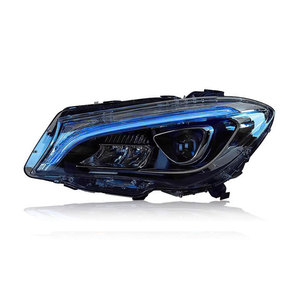 ไฟหน้า JH สำหรับ <span class=keywords><strong>Mercedes</strong></span> <span class=keywords><strong>Benz</strong></span> <span class=keywords><strong>CLA</strong></span> 180 200 <span class=keywords><strong>250</strong></span> W117 C117 ปี 2014 2015 2019  ดัดแปลงเป็นไฟหน้าแบบ High Config LED Len Projector - Product Image 5