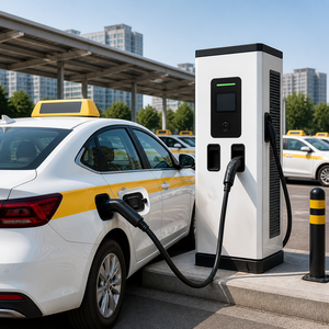 เครื่องชาร์จรถยนต์ไฟฟ้าอัจฉริยะ 30kW-60kW สถานีชาร์จเคลื่อนที่พลังงานใหม่ IEC 62196 CCS2 เป็นมิตรกับสิ่งแวดล้อม Din 70121 เครื่องชาร์จรถยนต์ไฟฟ้า - Product Image 1