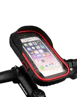 Оптовая продажа, велосипедный телефон для велосипедов и мотоциклов, водонепроницаемый с сумкой-держателем, велосипедный телефонный держатель-подставка, защита от дождя