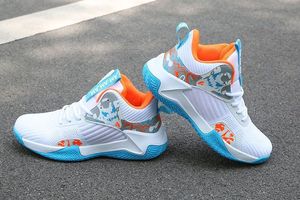 Nuovo Modello Estivo di Scarpe da Basket in Rete per Adolescenti e Giovani Adulti, Adatte per Giocare su Superfici in Cemento durante l'Allenamento - Product Image 3