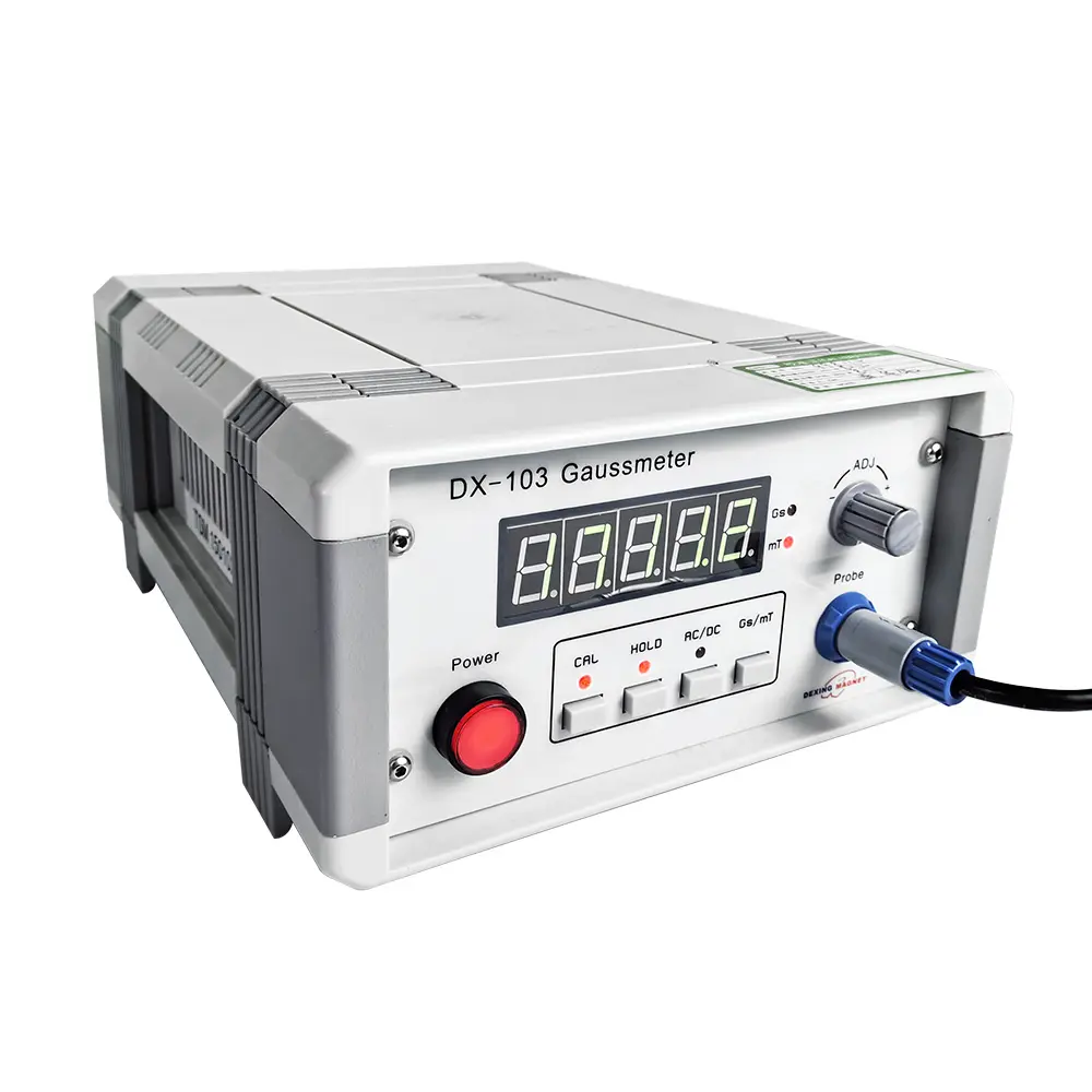 DX-103 Gaussmeter Magnetic Gauss Meter for AC and DC Magnetic Field Testing