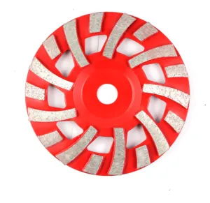 Vacuum Brazed Diamond Grinding Cup Wheel For Marble Granite