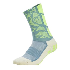 Chaussettes de sport mi-mollet pour enfants, direct usine, professionnelles, avec amorti en tissu éponge, résistantes à l'usure, anti-humidité, avec grip à pois pour le football - Product Image 4