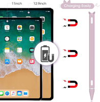 Étui à crayons en Silicone Design dessin animé mignon pour Ipad Pencil 2 housse pour Apple Pencil 2e génération