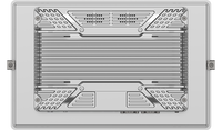 Panel PC Industrial de 12.1 Pulgadas, 1920x1080, Sin Ventilador, Pantalla Táctil Capacitiva, Resistente al Polvo y a los Golpes, Puerto HD, para Equipos Farmacéuticos
