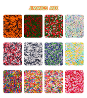 Paillettes nacrées multicolores en bouteille plastique, directement de l'usine, pour la décoration de biscuits et les garnitures de crème glacée