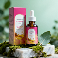 Aceite de Cyperus Rotundus Profesional de Marca Privada, Disponible en Stock, Puro, Anti-Irritación, Calmante, Nutritivo, Natural para Rostro y Cuerpo