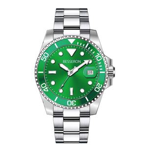 Montres mécaniques Besseron 8215, mouvement mécanique, bracelet en acier inoxydable de luxe, montres automatiques lumineuses pour hommes - Product Image 3