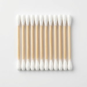 Bâtonnets de <span class=keywords><strong>coton</strong></span> écologiques portables à double tête, en gros de Chine, <span class=keywords><strong>prix</strong></span> de gros, écouvillons cosmétiques, bâtonnets d'oreille en bois de bambou - Product Image 2
