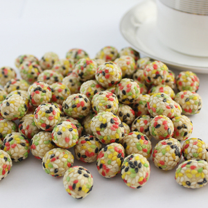 알록달록 구운 참깨 코팅 땅콩 스낵, 반부드러운 식감으로 바로 먹을 수 있습니다 - Product Image 5