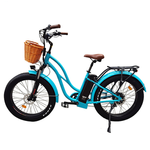 Vélo électrique de ville pour femme 26 pouces avec moteur à moyeu arrière, cadre en alliage d'aluminium, électronique 750W 48V 7 vitesses - Product Image 1