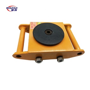 6T 8T 12T Heavy Duty Machine Moving Skate Roller Transport <strong>Cargo</strong> Trolley Material Handing <strong>Cart</strong> - Product Image 3