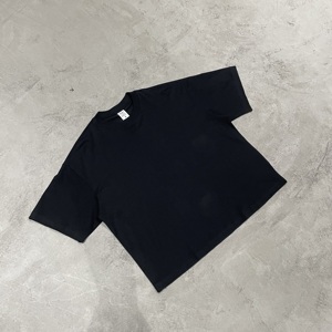 Custom LOGO Hip Hop Casual O-Neck T Shirt Men Solid Color 100% Cotton <b>Short</b> <b>Sleeve</b> Breathable Soft Regular Fit Summer Daily Wear - Product Image 6