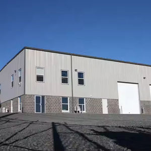 Taller Cobertizo barato de almacenamiento al aire libre hogar estructura de acero pasillo casa prefabricada envío gratis - Product Image 4