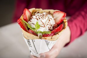 Einweg-Crepe-Papier-Tüten mit individuellem Logodruck – preisgünstiger Waffel- und Eierhalter für Bastelarbeiten, Kekse, Süßigkeiten und Schokolade - Product Image 6