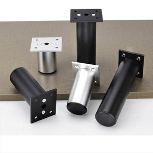 Furniture Leg Adjustable Aluminum Alloy Heavy Duty For Bed <b>Sofa</b> Table TV Cabinet Support Column - Product Image 2