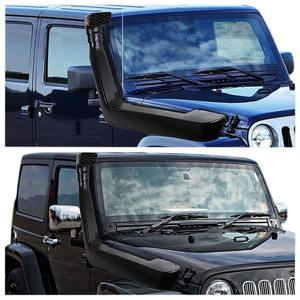 HW-esnórquel negro para coche todoterreno, accesorios para <span class=keywords><strong>Wrangler</strong></span> <span class=keywords><strong>JK</strong></span> 2013, 4x4 - Product Image 6