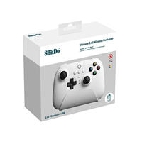 Controlador de Juegos para PC 8BitDo Orion NS Inalámbrico con Doble Joystick y Carga, Diseño Ergonómico de Doble Joystick, Construcción Duradera