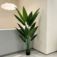 Neues Design Hochzeitsdekoration Künstliche Paradiesvögel im Topf Künstliche Bäume Blumenarrangements für Innen- und Außenbereich Raumdekoration