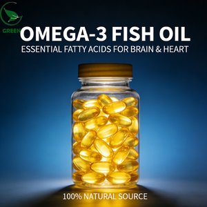Capsule di Olio di Pesce Naturale GREEN di Grado Alimentare, Olio di Pesce di Acque Profonde DHA/EPA, Integratori Nutrizionali per Adulti e Vendita all'Ingrosso - Product Image 4