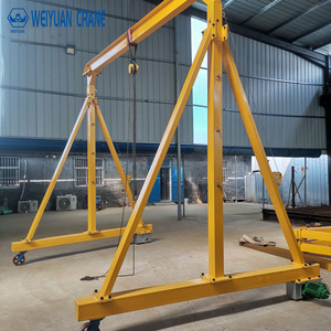מנוף גשר נייד קטן 5 טון עם הפעלה חשמלית/ידנית - Product Image 5