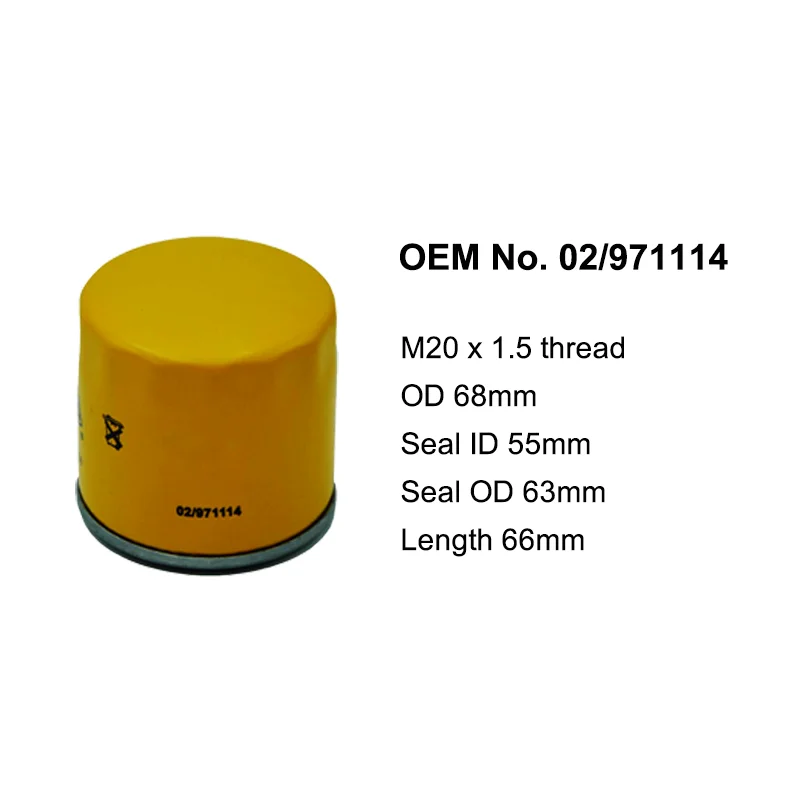 JCB Fuel Filter 02971114 - Original Quality & Reliable Performance