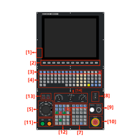 Contrôleur CNC 5 axes FINGER CNC à faible coût et haute stabilité pour tour de 15 pouces avec RT Linux, 2 Go de RAM, 8 Go de capacité de programme