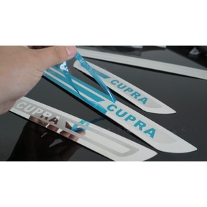 FUXUAN Battitacco Sottile a Specchio 3 Stili Disponibili per <span class=keywords><strong>SEAT</strong></span> <span class=keywords><strong>Leon</strong></span> CUPRA, Protezione Soglia Antigraffio - Product Image 4