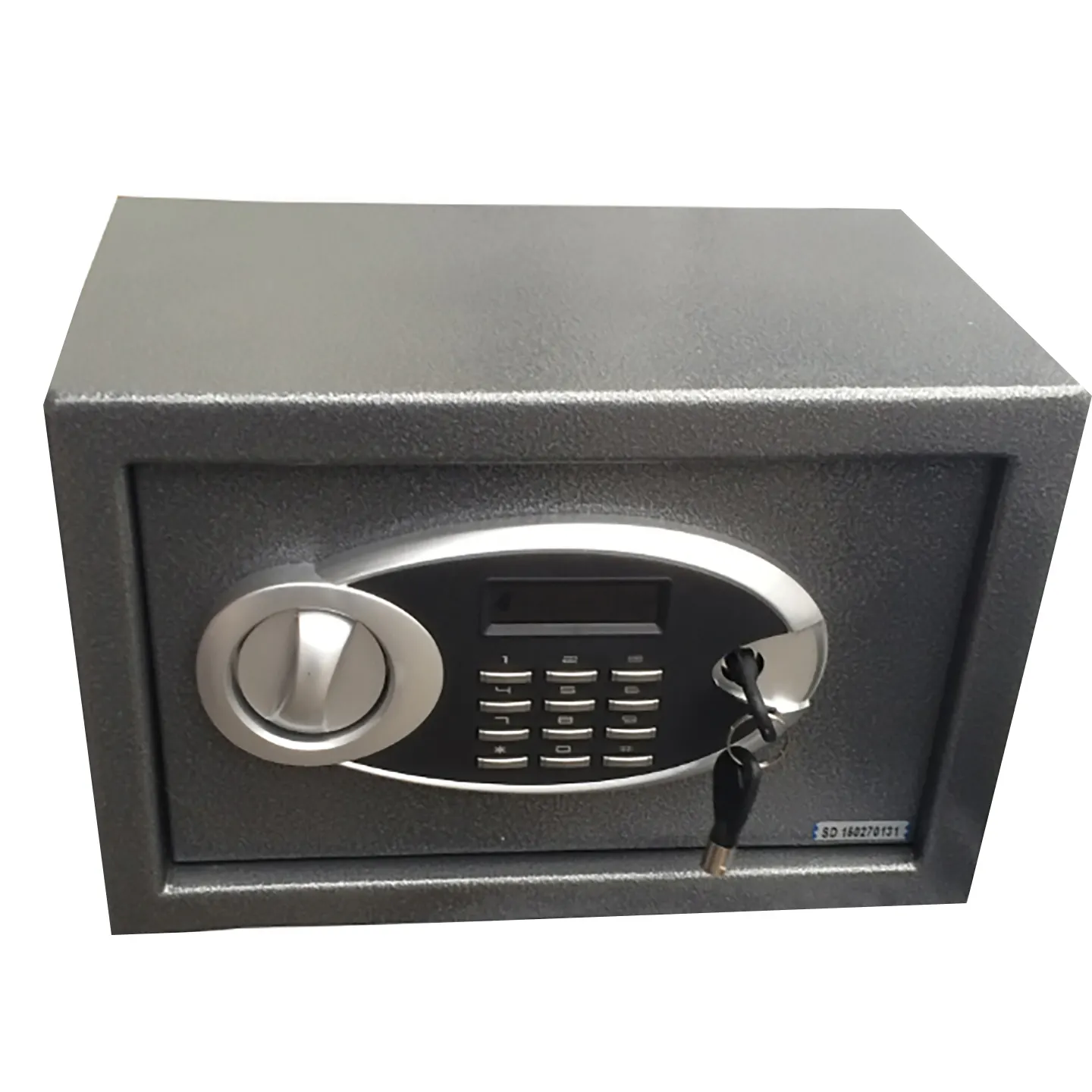 small size metal mini electronic password security money safe box for home