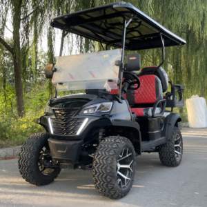 Nouvelle Voiture de Golf Électrique CE pour 2/4/6/8 Personnes, Alimentée à l'Énergie Solaire, Personnalisable, pour Terrains de Golf et Visites, Modèle d'Exportation - Product Image 4