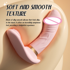 Stimulateur clitoridien à 10 modes de vibration, télécommande sans fil, vibromasseur G-spot, silicone, rechargeable par USB, pour couple, femmes - Product Image 2