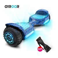 Gyroor Offres Spéciales personnalisé 250w hoverboard 6.5 avec haut-parleur et bon Service après-vente