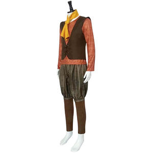 Anime Character Monster Cosplay Rumpelstiltskin Deluxe Suit Cosplay <span class=keywords><strong>Costume</strong></span> Homme Avec T-shirt <span class=keywords><strong>Gilet</strong></span> Pantalon et Écharpe - Product Image 2